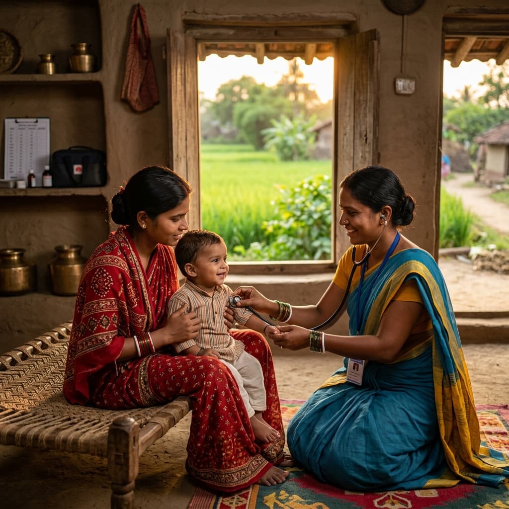 Village healthcare for mothers and children - SR Welfare Trust